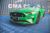 Ford Mustang GT 2017-2023 Frontsplitter + Splitters V.2 Maxton Design